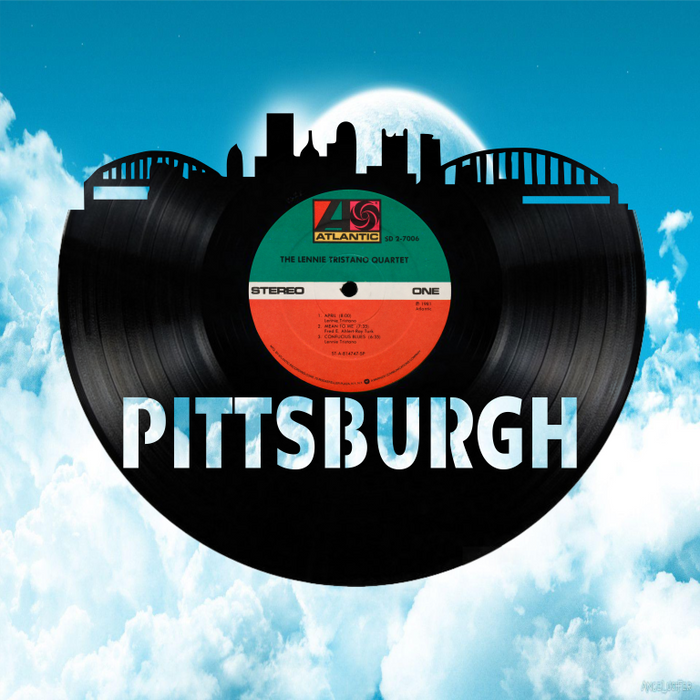 Pittsburgh-1 Laser Cut Vinyl Record artist representation