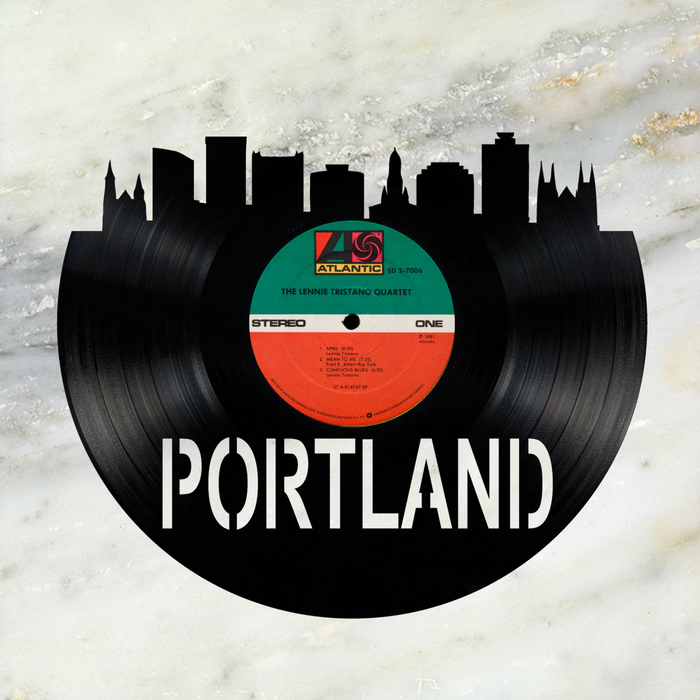 Portland Maine Laser Cut Vinyl Record artist representation