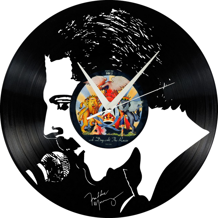 queen Laser Cut Vinyl Record artist representation or vinyl clock