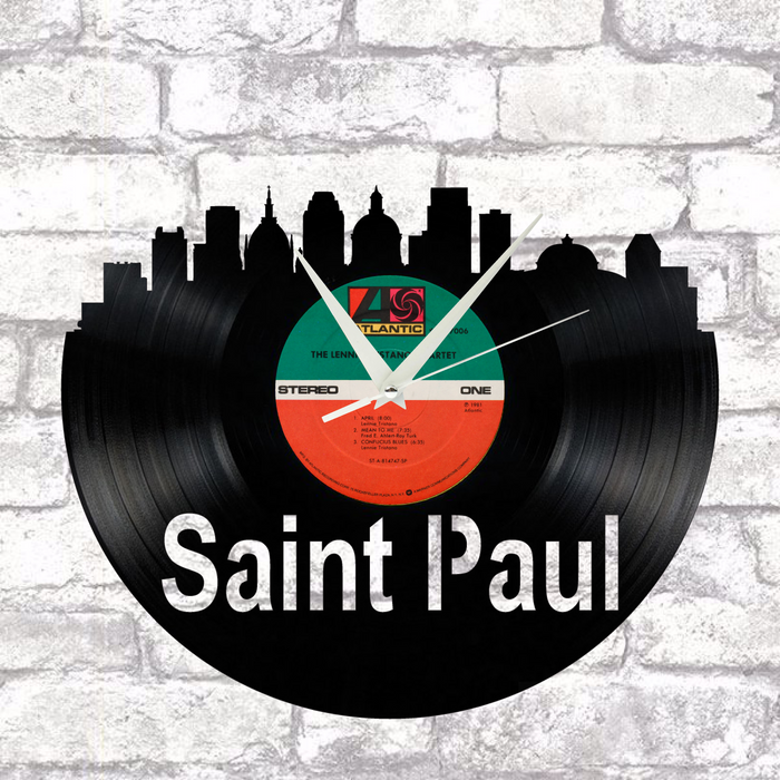 Saint Paul Minnesota Laser Cut Vinyl Record artist representation