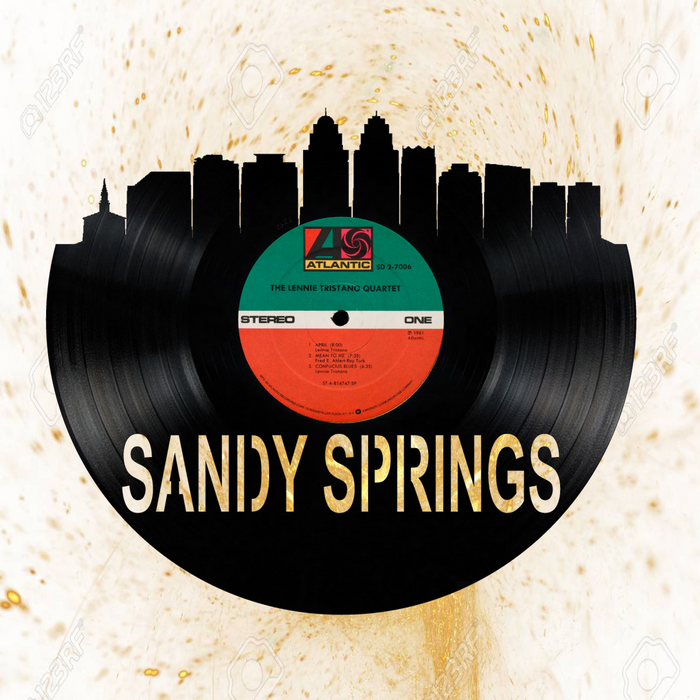 Sandy Springs Laser Cut Vinyl Record artist representation