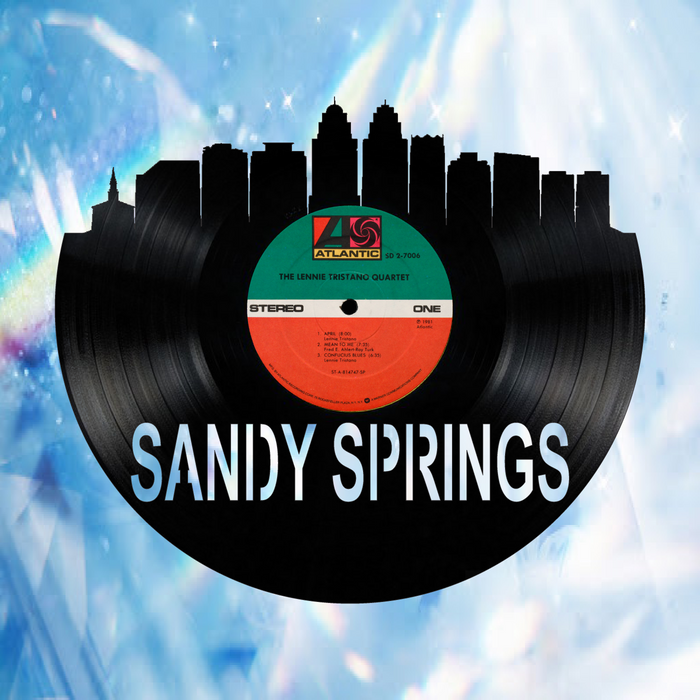 Sandy Springs Laser Cut Vinyl Record artist representation