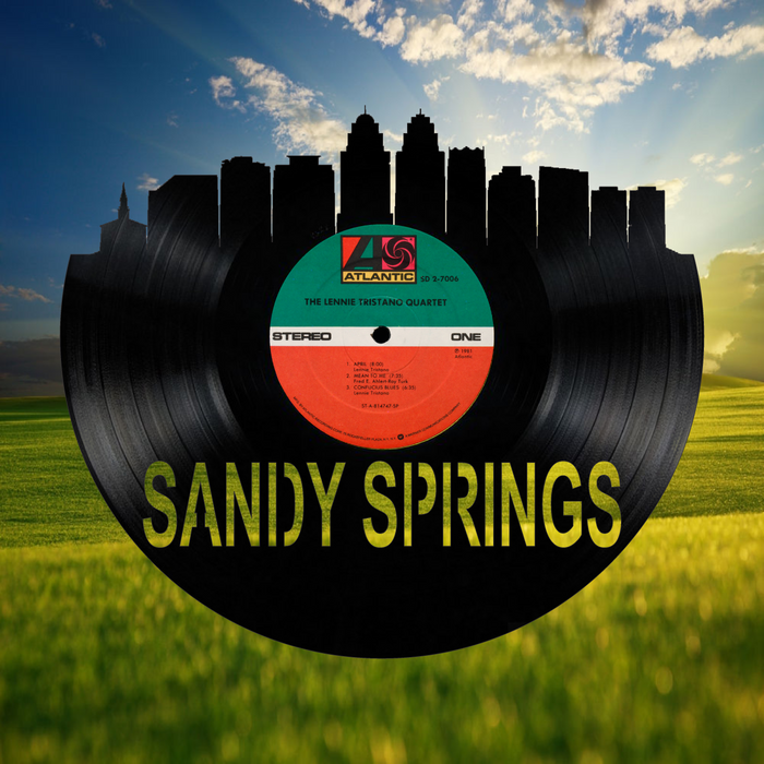 Sandy Springs Laser Cut Vinyl Record artist representation