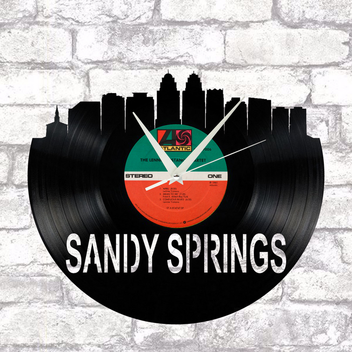 Sandy Springs Laser Cut Vinyl Record artist representation