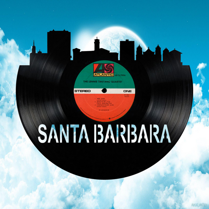 Santa Barbara Laser Cut Vinyl Record artist representation