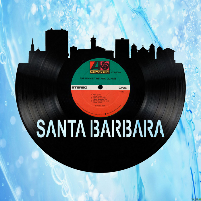 Santa Barbara Laser Cut Vinyl Record artist representation