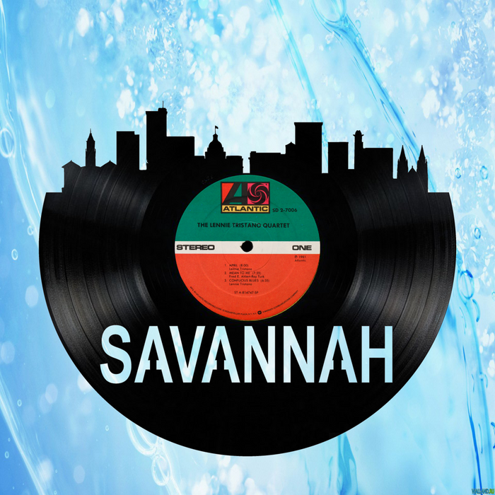 Savannah Laser Cut Vinyl Record artist representation