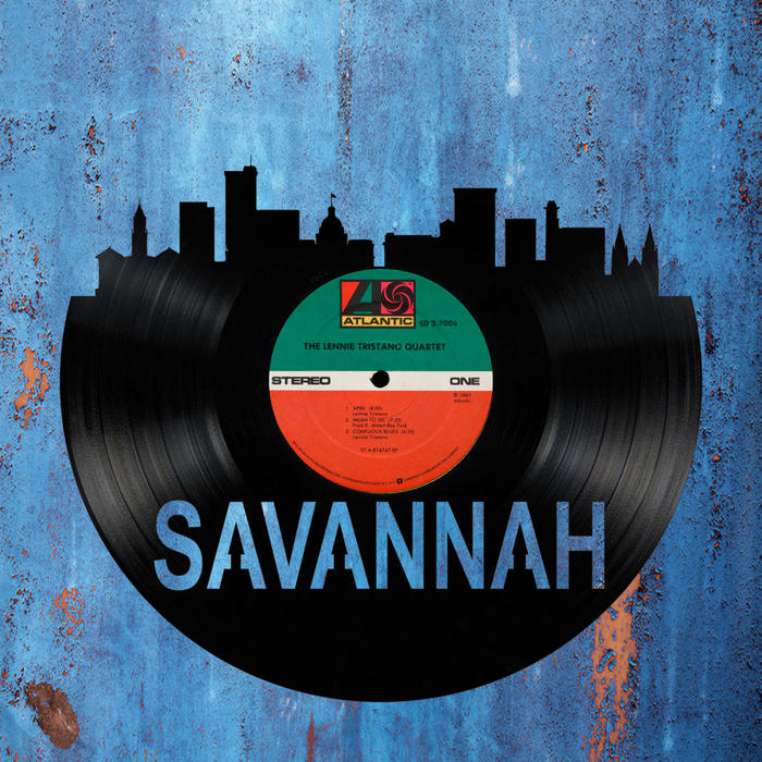 Savannah Laser Cut Vinyl Record artist representation