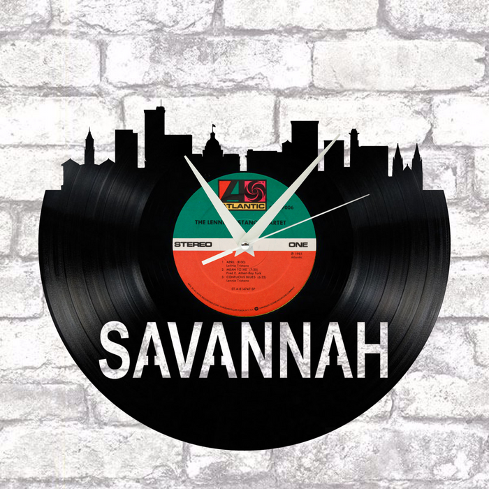 Savannah Laser Cut Vinyl Record artist representation