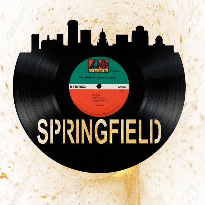 Springfield  Illinois  Laser Cut Vinyl Record artist representation