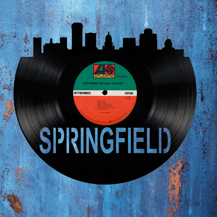 Springfield  Illinois  Laser Cut Vinyl Record artist representation