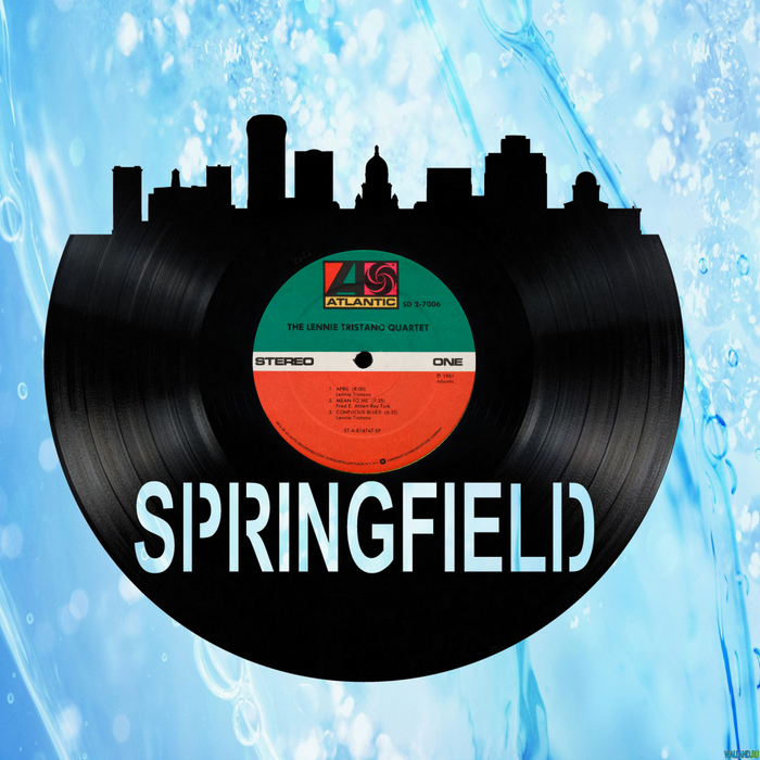 Springfield  Illinois  Laser Cut Vinyl Record artist representation