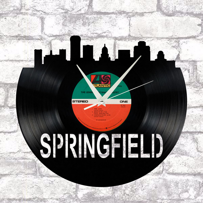 Springfield  Illinois  Laser Cut Vinyl Record artist representation