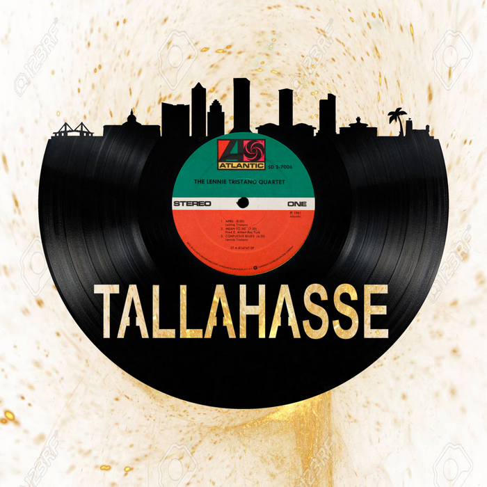 Tallahassee Laser Cut Vinyl Record artist representation