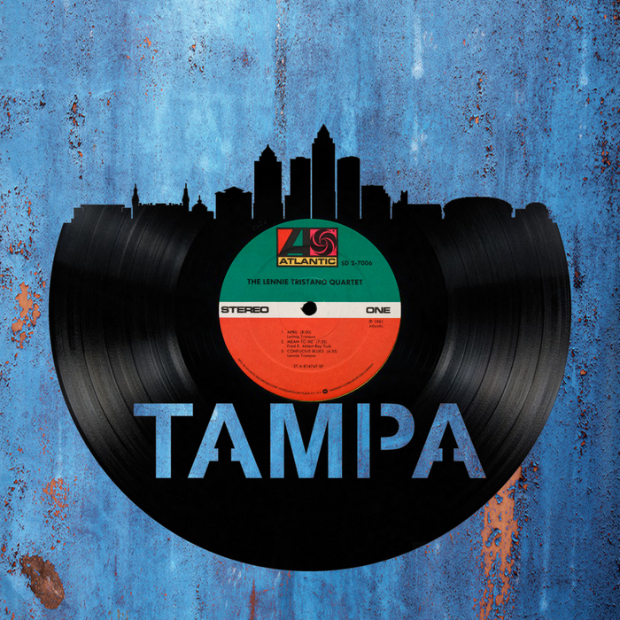 Tampa Laser Cut Vinyl Record artist representation