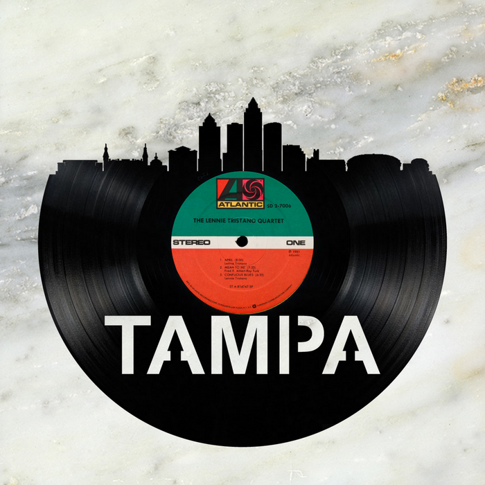 Tampa Laser Cut Vinyl Record artist representation