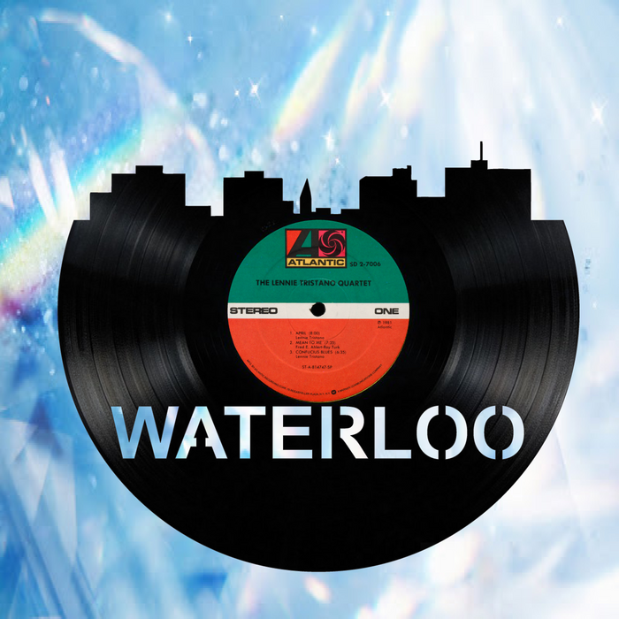 Waterloo  Laser Cut Vinyl Record artist representation