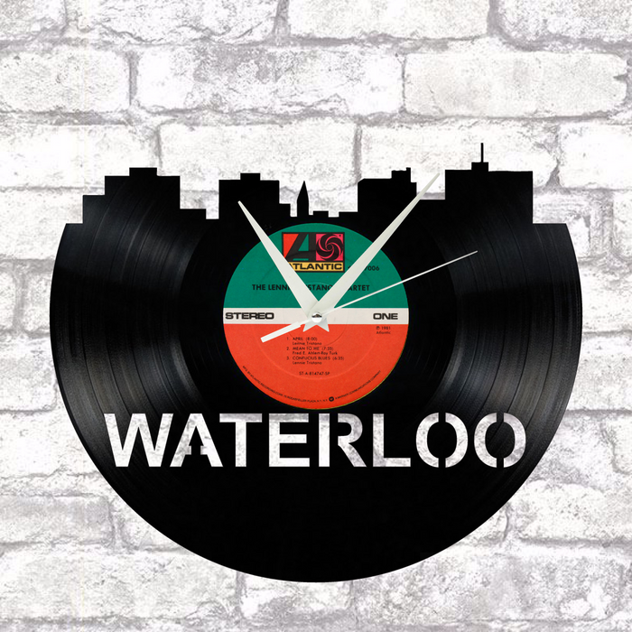 Waterloo  Laser Cut Vinyl Record artist representation