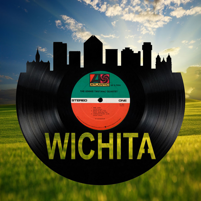 Wichita Kansas Laser Cut Vinyl Record artist representation