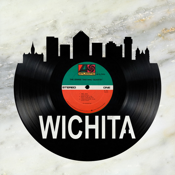 Wichita Kansas Laser Cut Vinyl Record artist representation