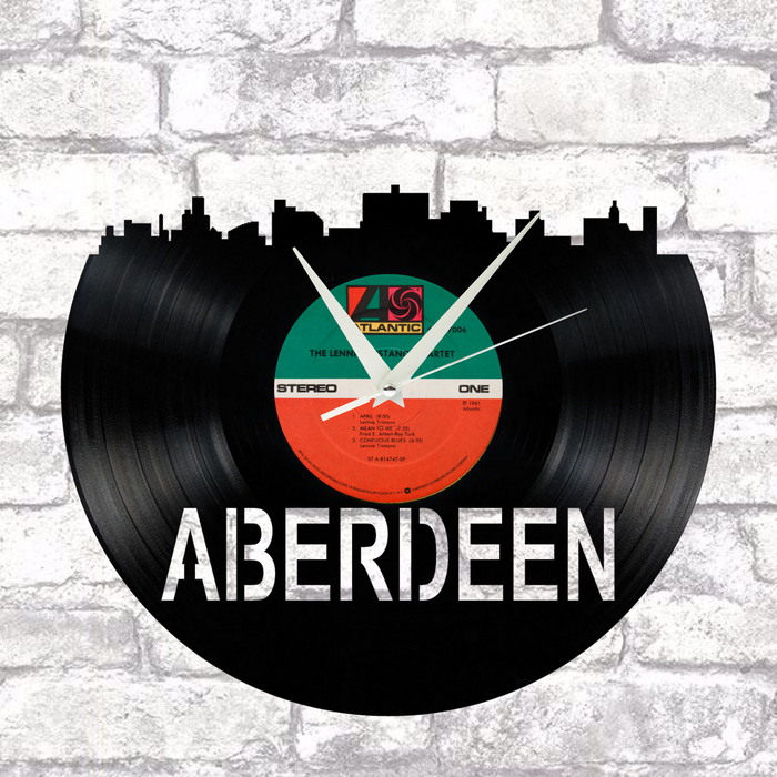 Aberdeen South Dakota  Laser Cut Vinyl Record artist representation