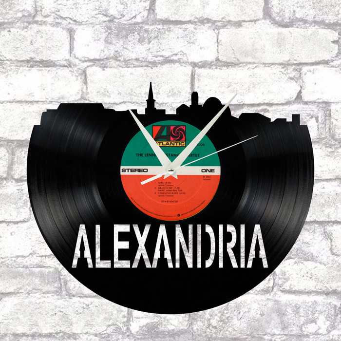 Alexandria Virginia Laser Cut Vinyl Record artist representation