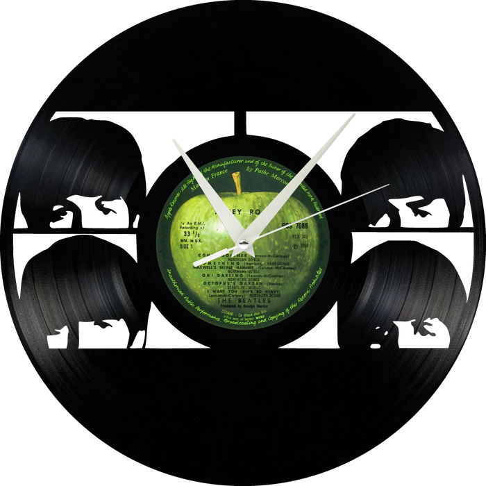 Beatles  Laser Cut Vinyl Record artist representation or vinyl clock