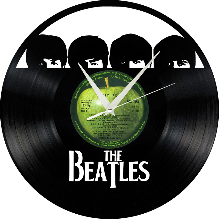 Beatles  Laser Cut Vinyl Record artist representation or vinyl clock