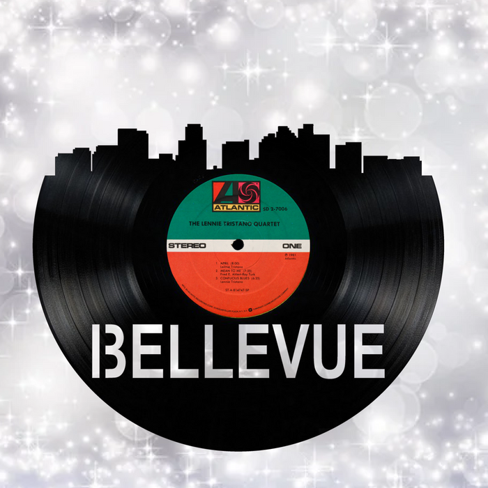 Bellevue Washington Laser Cut Vinyl Record artist representation