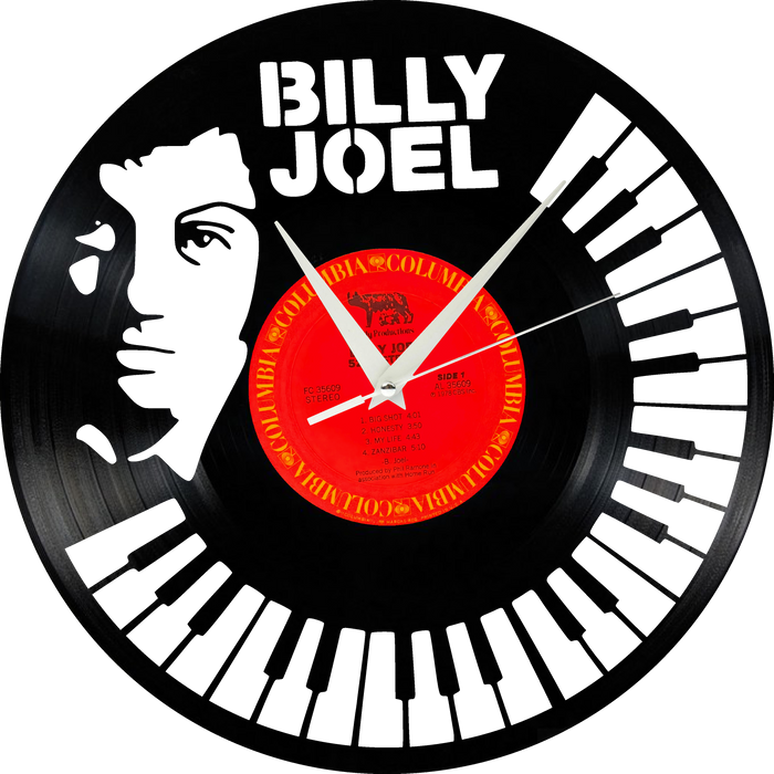 billy joel Laser Cut Vinyl Record artist representation