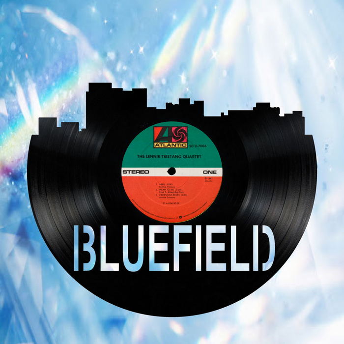 Bluefield West Virginia Laser Cut Vinyl Record artist representation