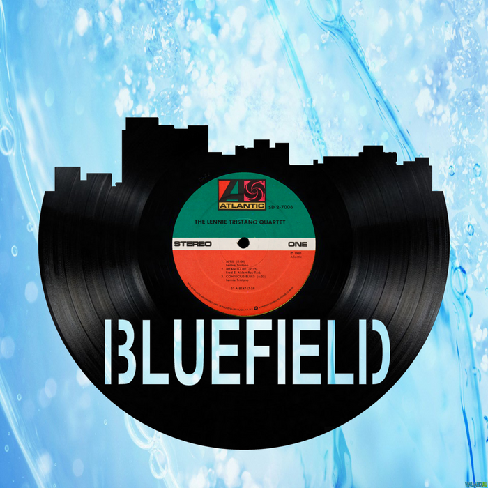 Bluefield West Virginia Laser Cut Vinyl Record artist representation