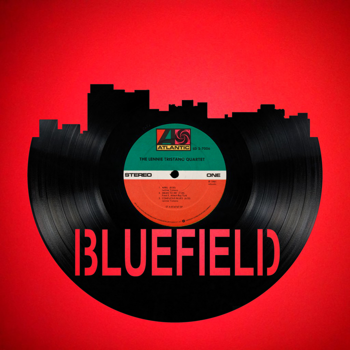 Bluefield West Virginia Laser Cut Vinyl Record artist representation