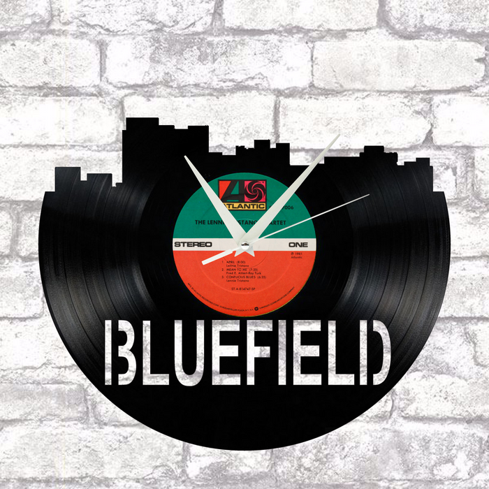 Bluefield West Virginia Laser Cut Vinyl Record artist representation