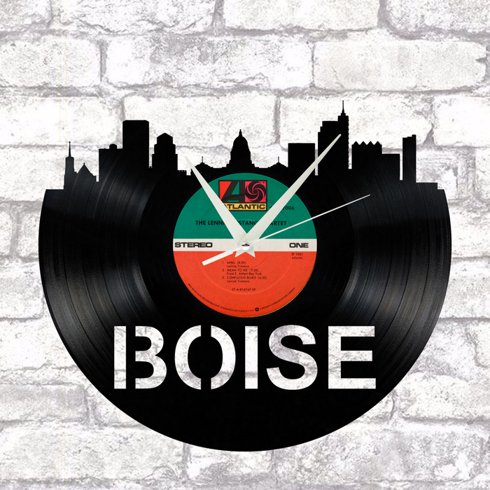 Boise Idaho Laser Cut Vinyl Record artist representation