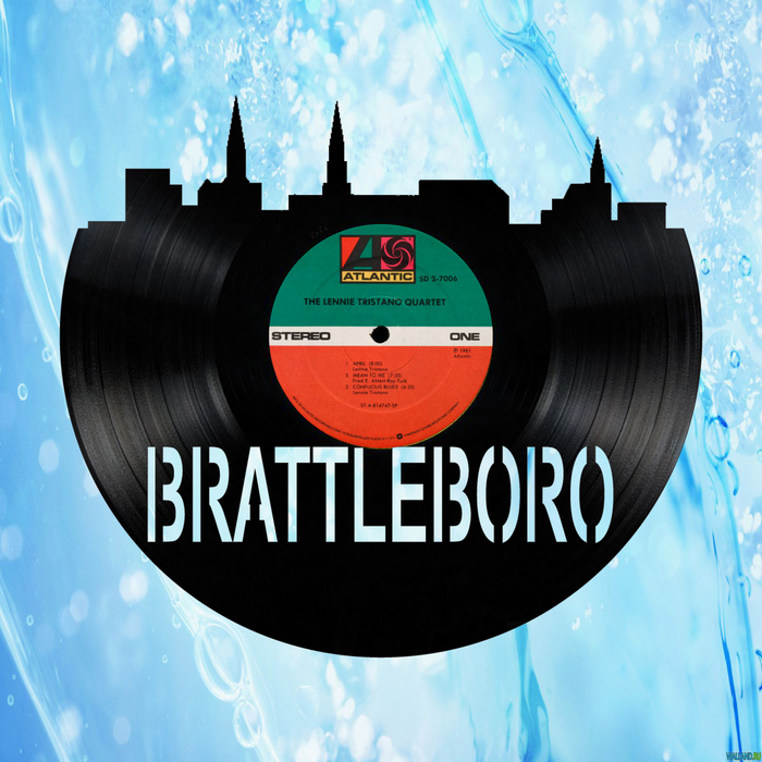 Brattleboro Vermont Laser Cut Vinyl Record artist representation