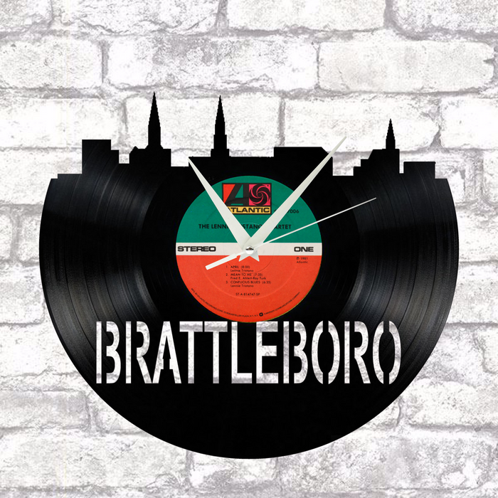 Brattleboro Vermont Laser Cut Vinyl Record artist representation