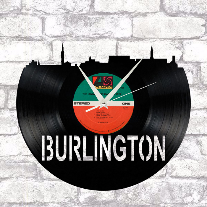 Burlington Vermont Laser Cut Vinyl Record artist representation