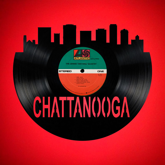 Chattanooga Tennessee Laser Cut Vinyl Record artist representation