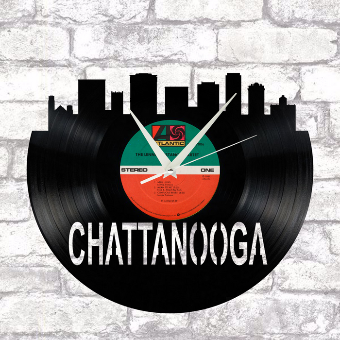 Chattanooga Tennessee Laser Cut Vinyl Record artist representation