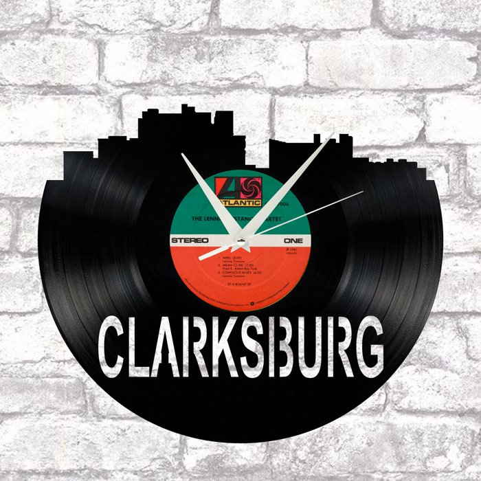 Clarksburg West Virginia Laser Cut Vinyl Record artist representation