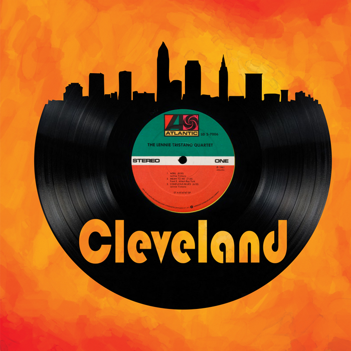 Cleveland Laser Cut Vinyl Record artist representation