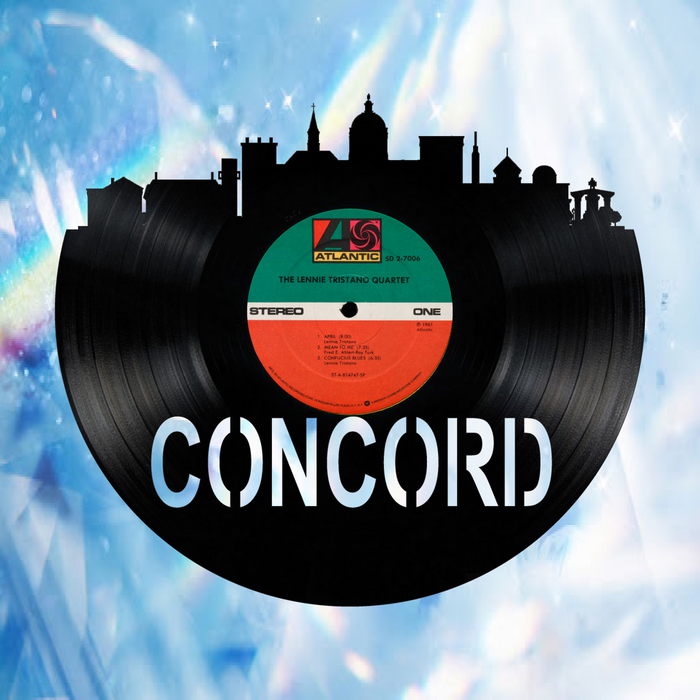 Concord New Hampshire Laser Cut Vinyl Record artist representation