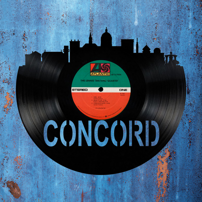 Concord New Hampshire Laser Cut Vinyl Record artist representation