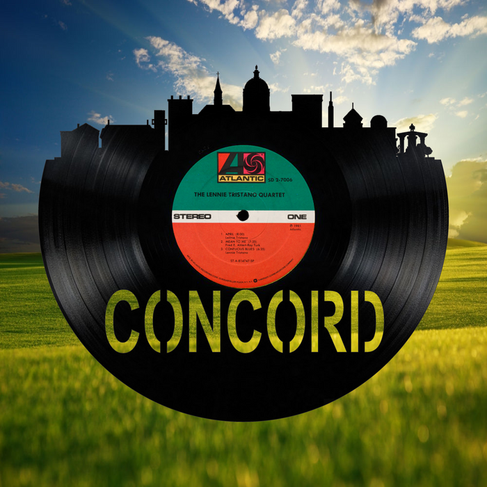 Concord New Hampshire Laser Cut Vinyl Record artist representation