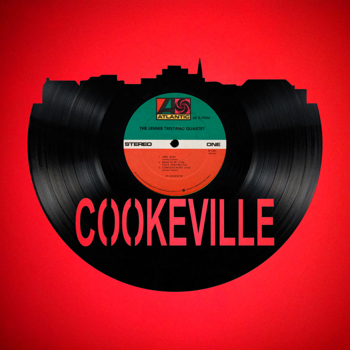 Cookeville Tennessee Laser Cut Vinyl Record artist representation