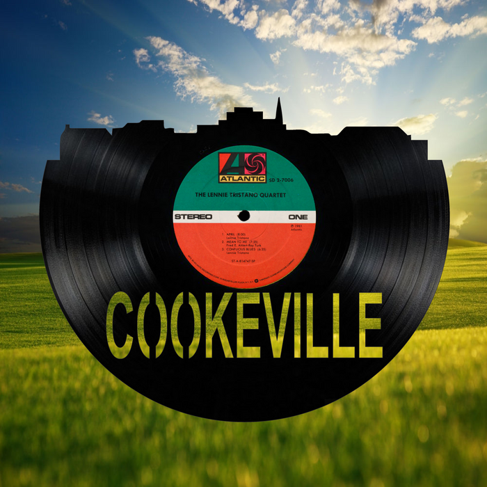 Cookeville Tennessee Laser Cut Vinyl Record artist representation