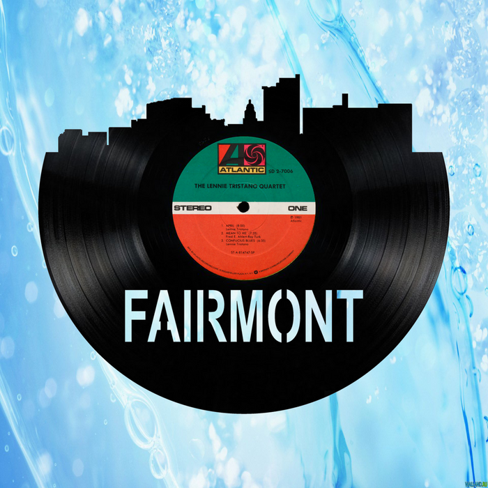 Fairmont West Virginia Laser Cut Vinyl Record artist representation