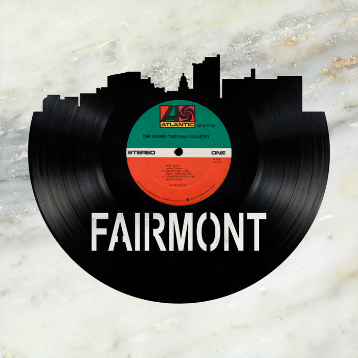 Fairmont West Virginia Laser Cut Vinyl Record artist representation