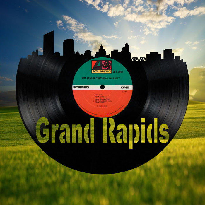 Grand Rapids Laser Cut Vinyl Record artist representation